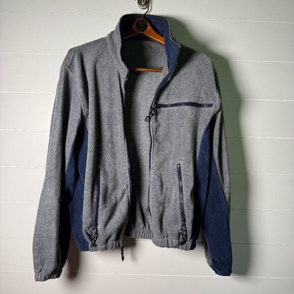 Vtg 1990s Hartwell ViaSport 2:1 Coat Medium Navy & Charcoal - Picture 8 of 15